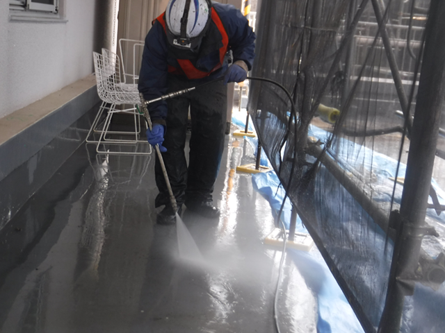 高圧洗浄工事